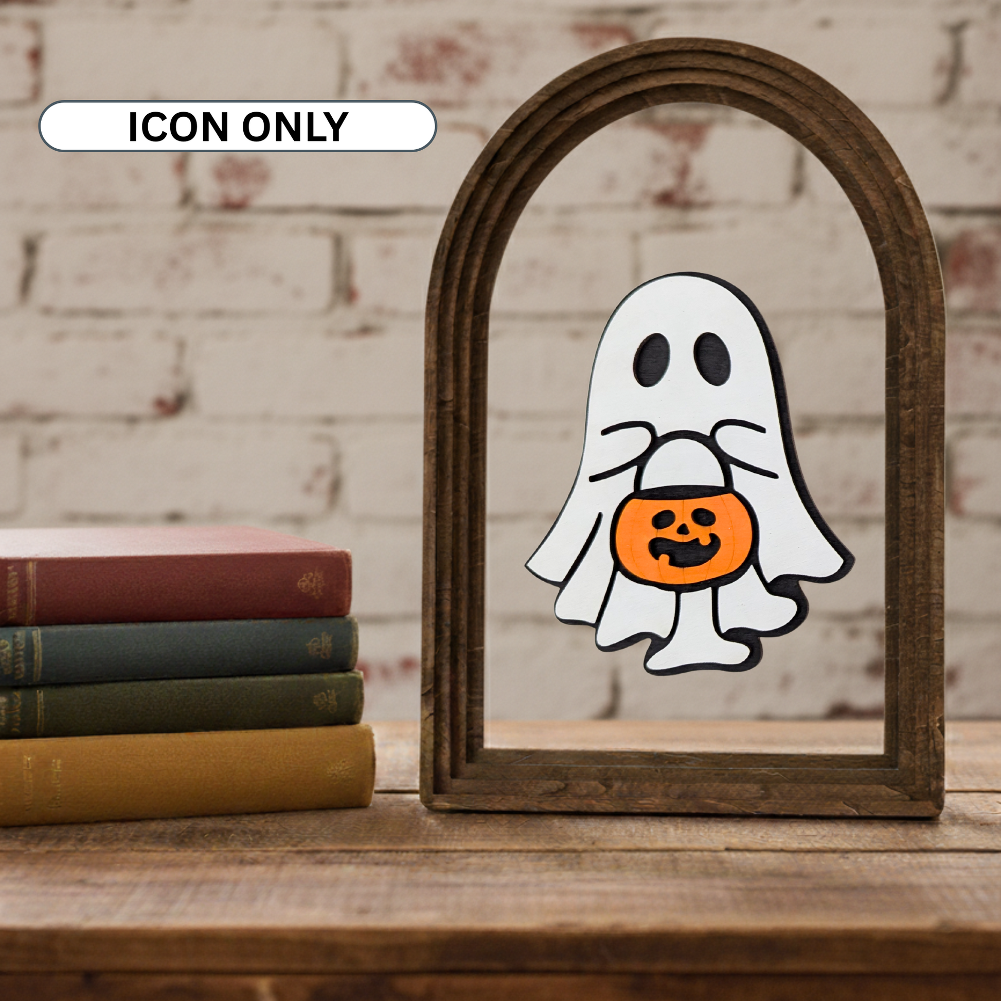 Trick-or-Treat Ghost Interchangeable Icon