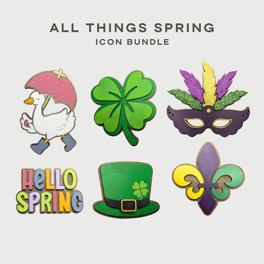 All Things Spring Icon Mega Bundle