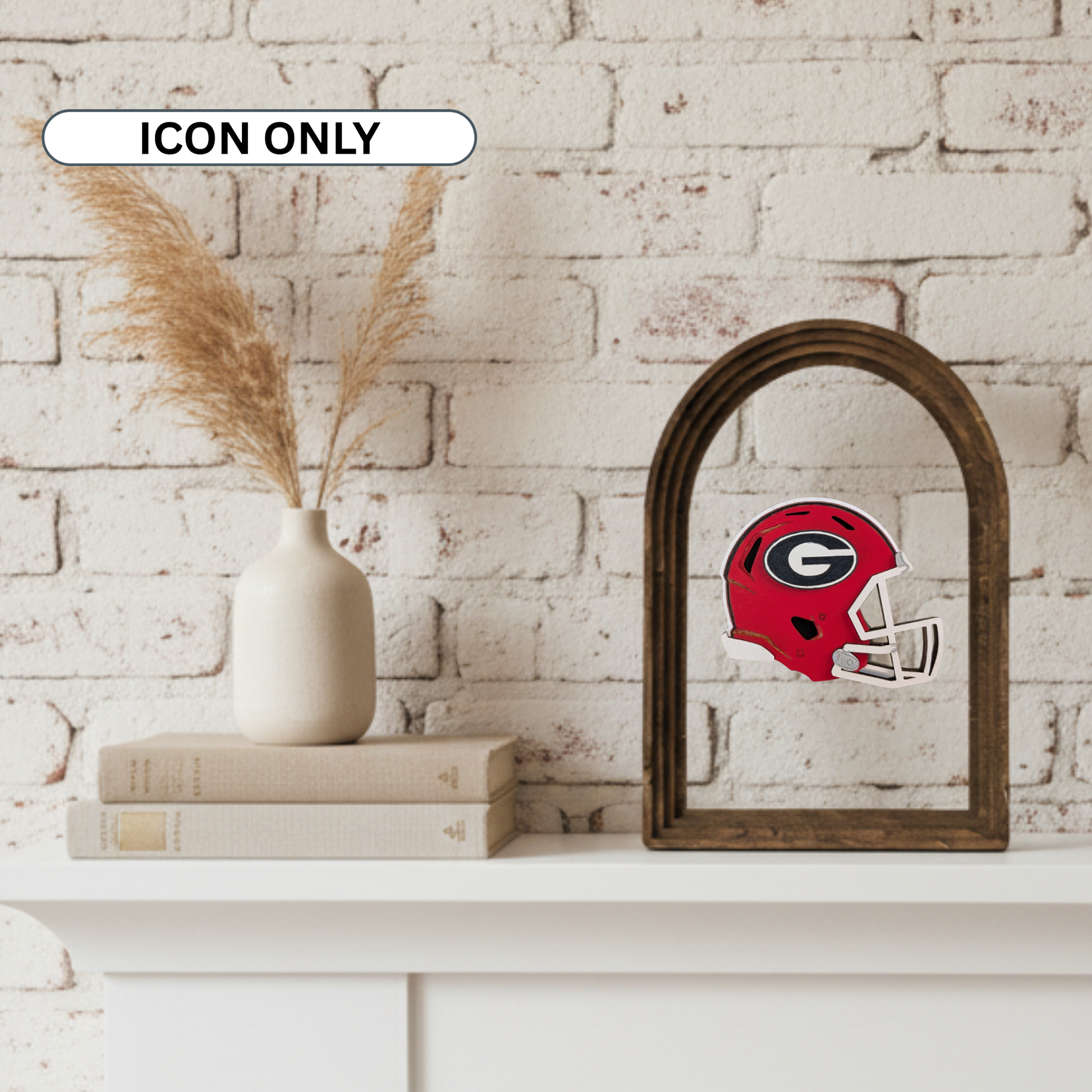 Georgia Football Helmet Interchangeable Icon