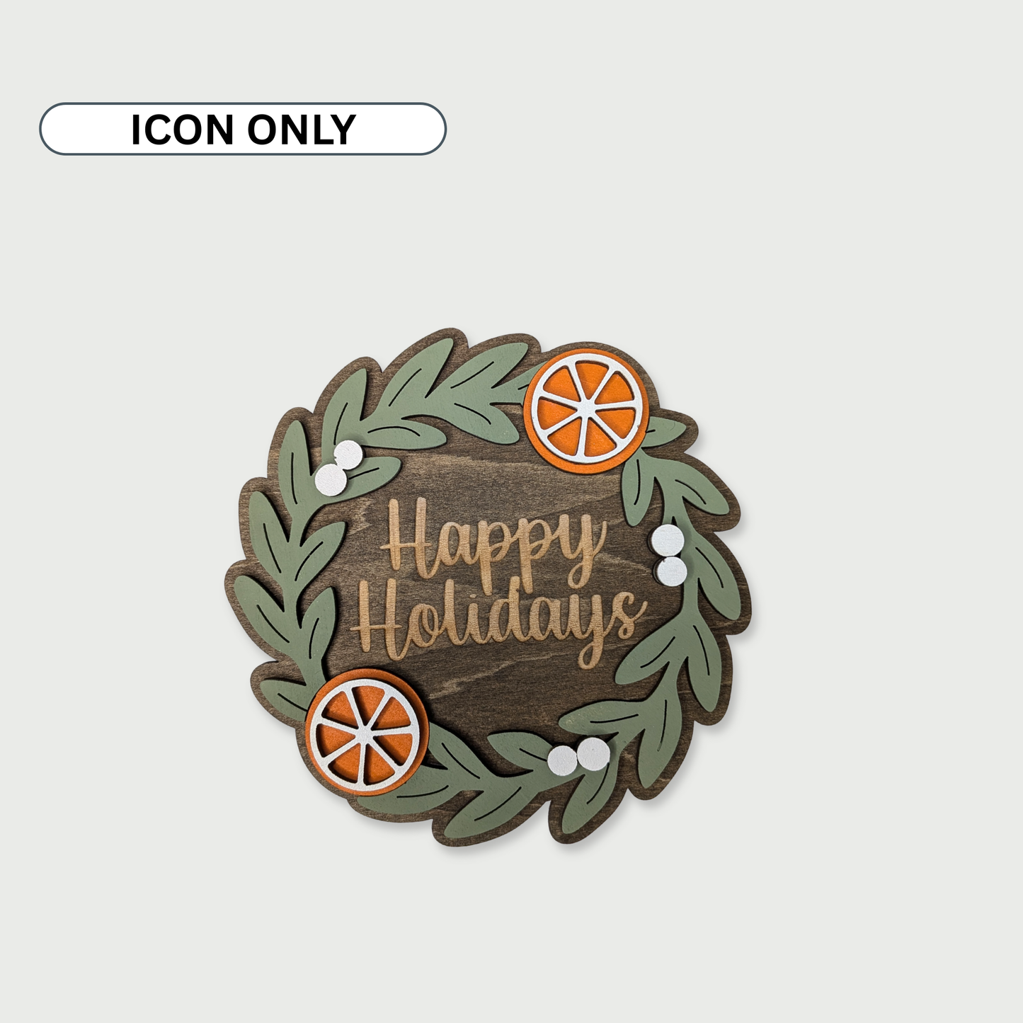 Sage and Citrus Wreath Interchangeable Icon