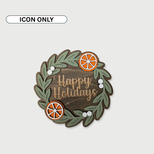 Sage and Citrus Wreath Interchangeable Icon