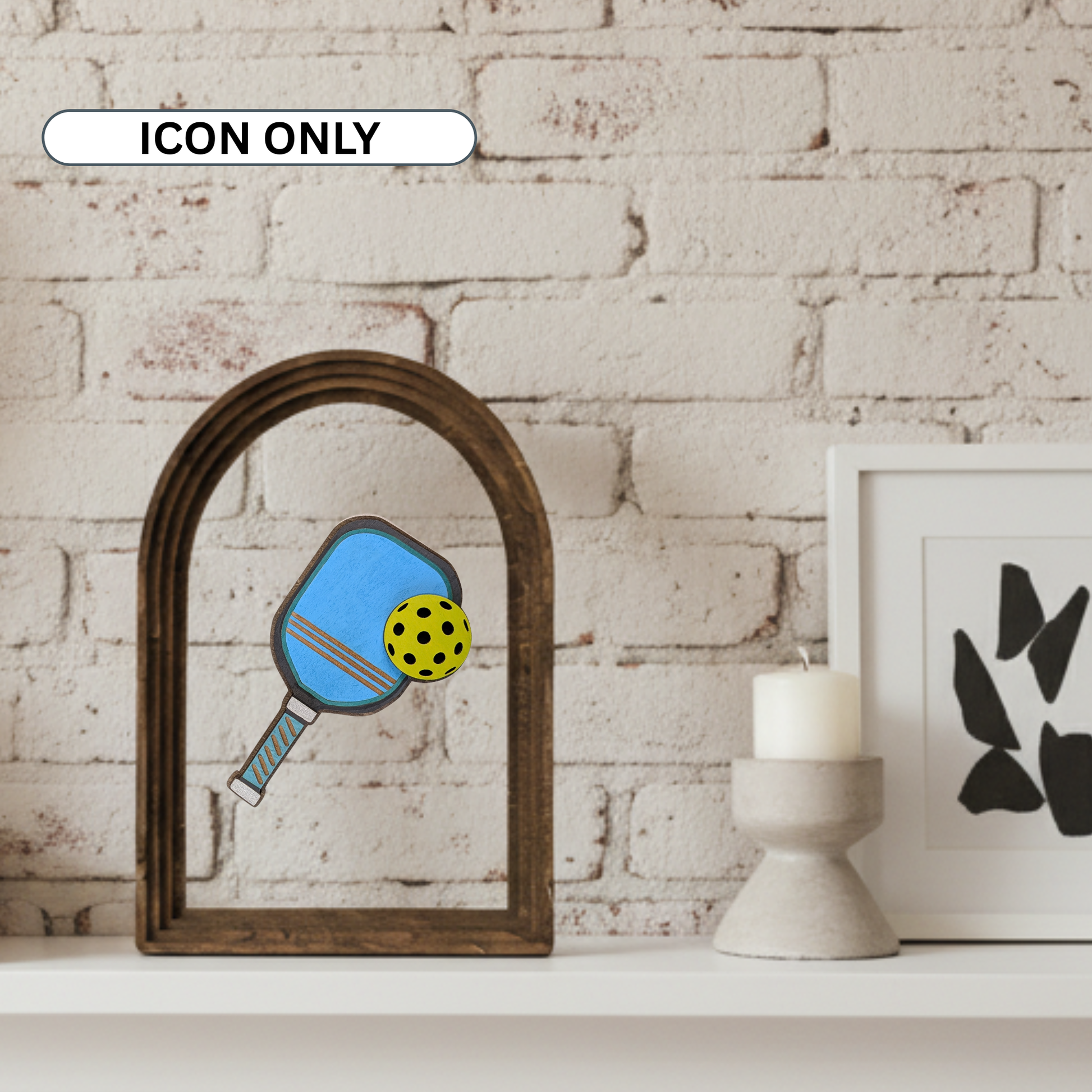 Pickleball Interchangeable Icon