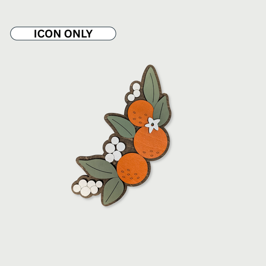 Orange Blossom Interchangeable Icon