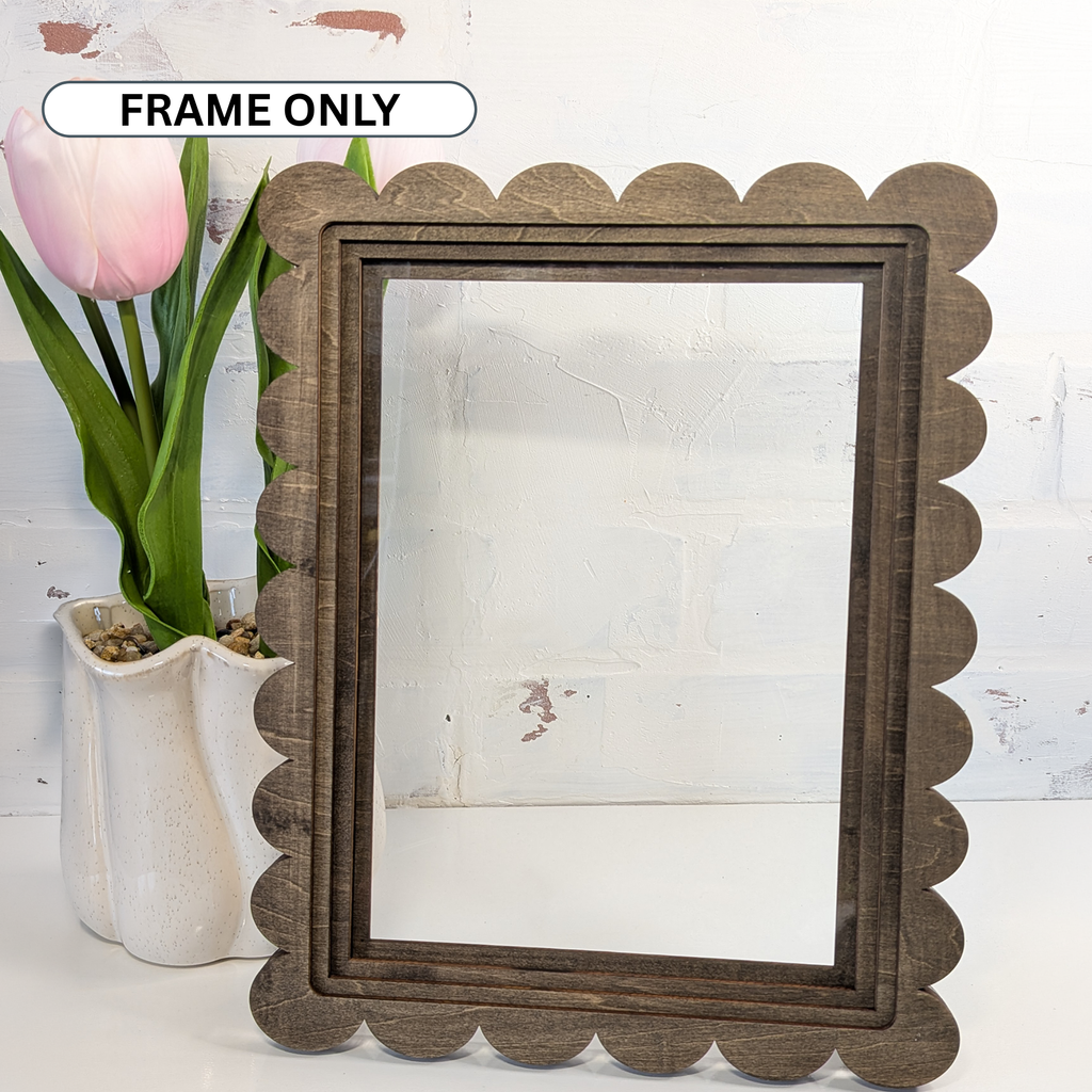 Interchangeable Scallop Frame (Frame Only)
