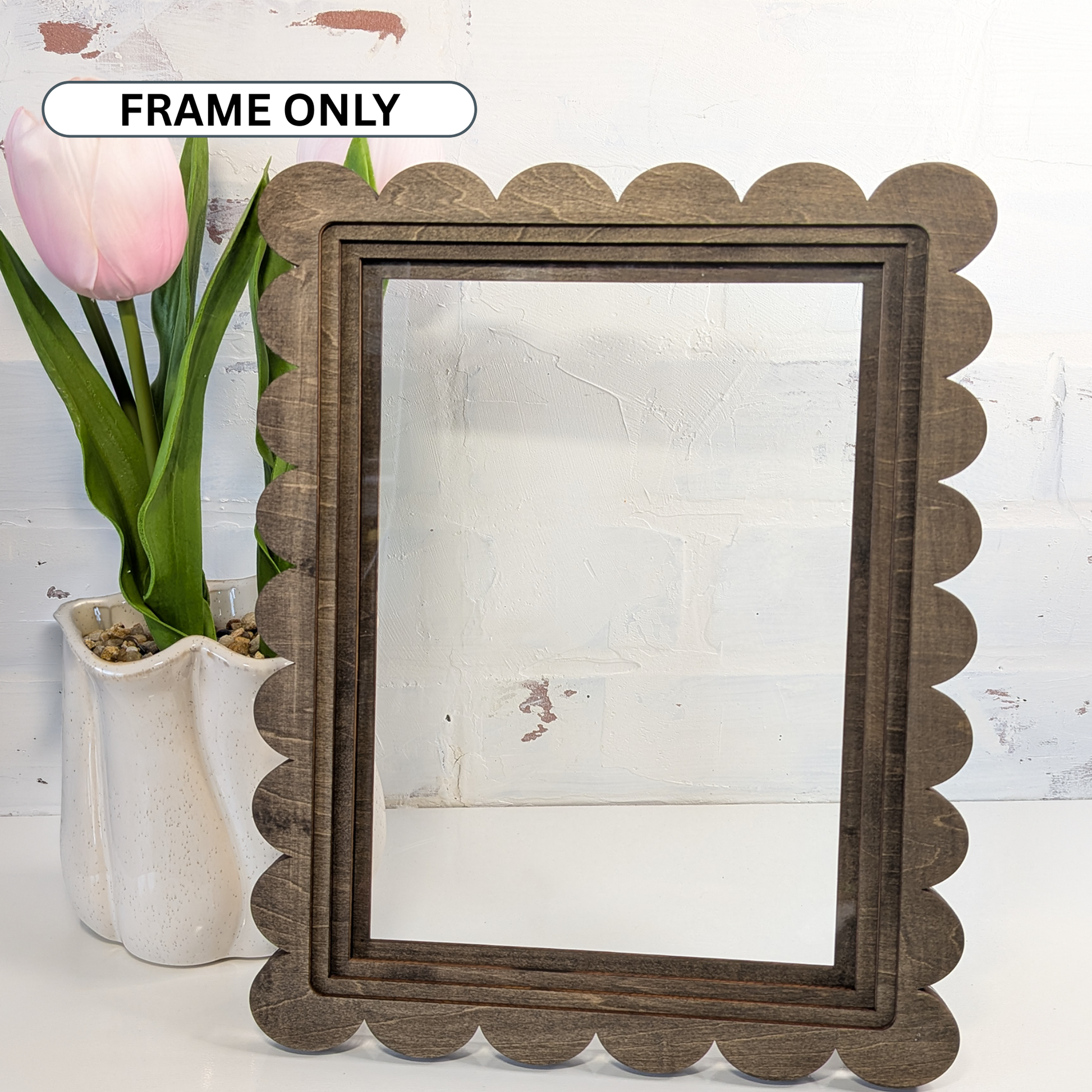 Interchangeable Scallop Frame (Frame Only)