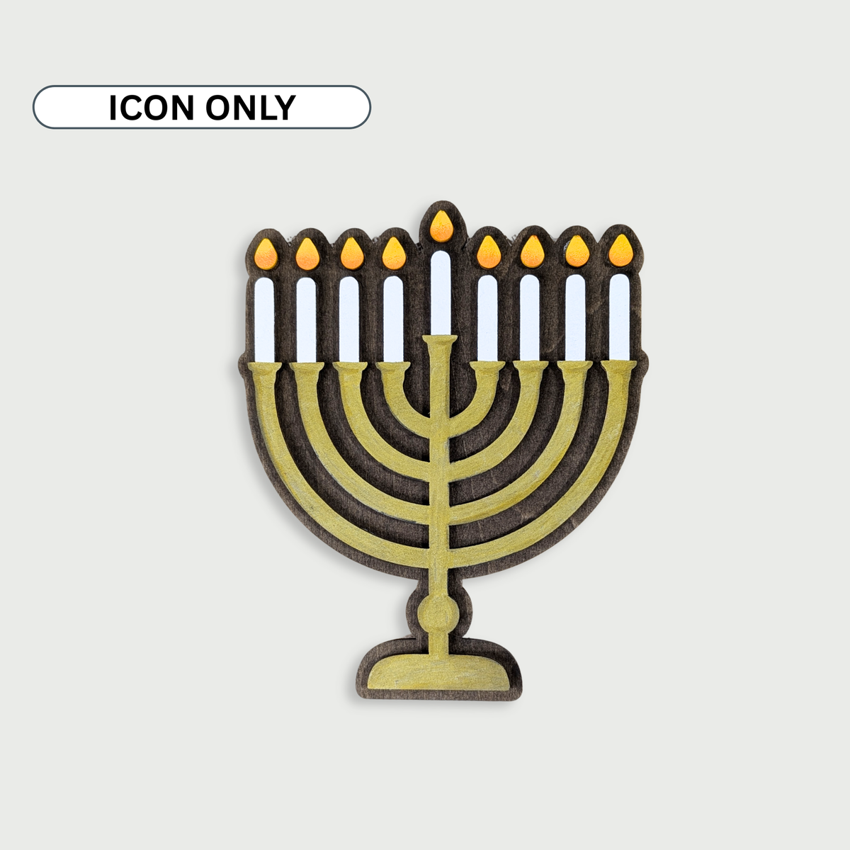 Menorah Interchangeable Icon