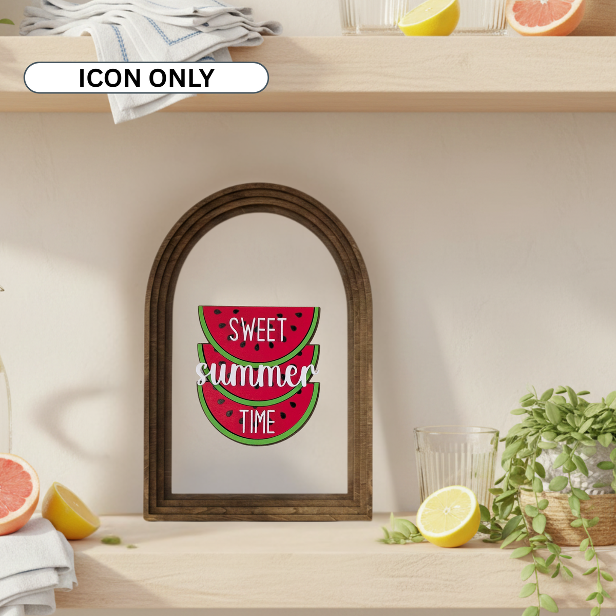 Sweet Summertime Watermelon Interchangeable Icon