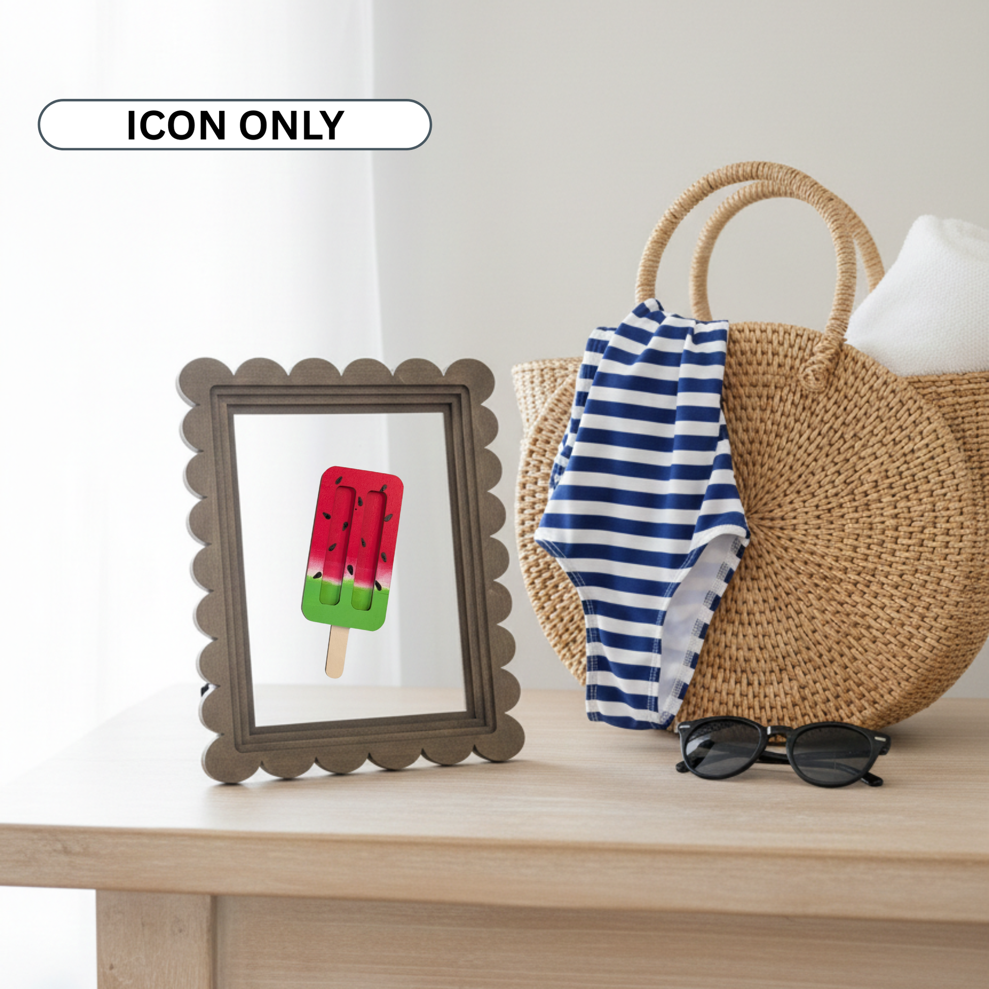 Watermelon Popsicle Interchangeable Icon
