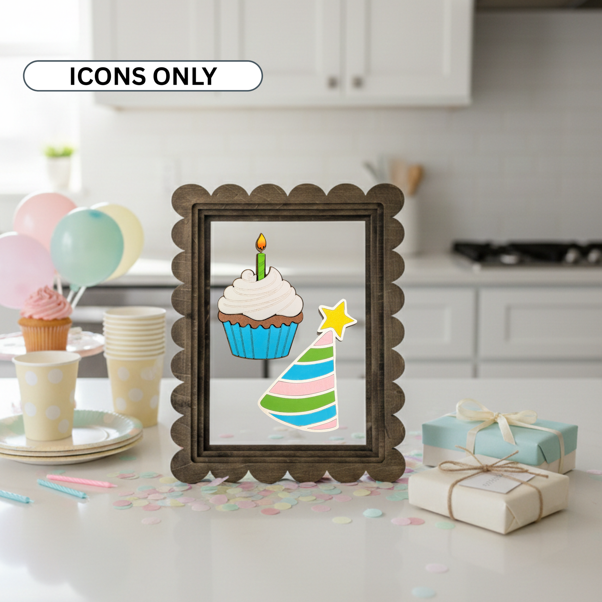 Birthday Celebration Icon Bundle