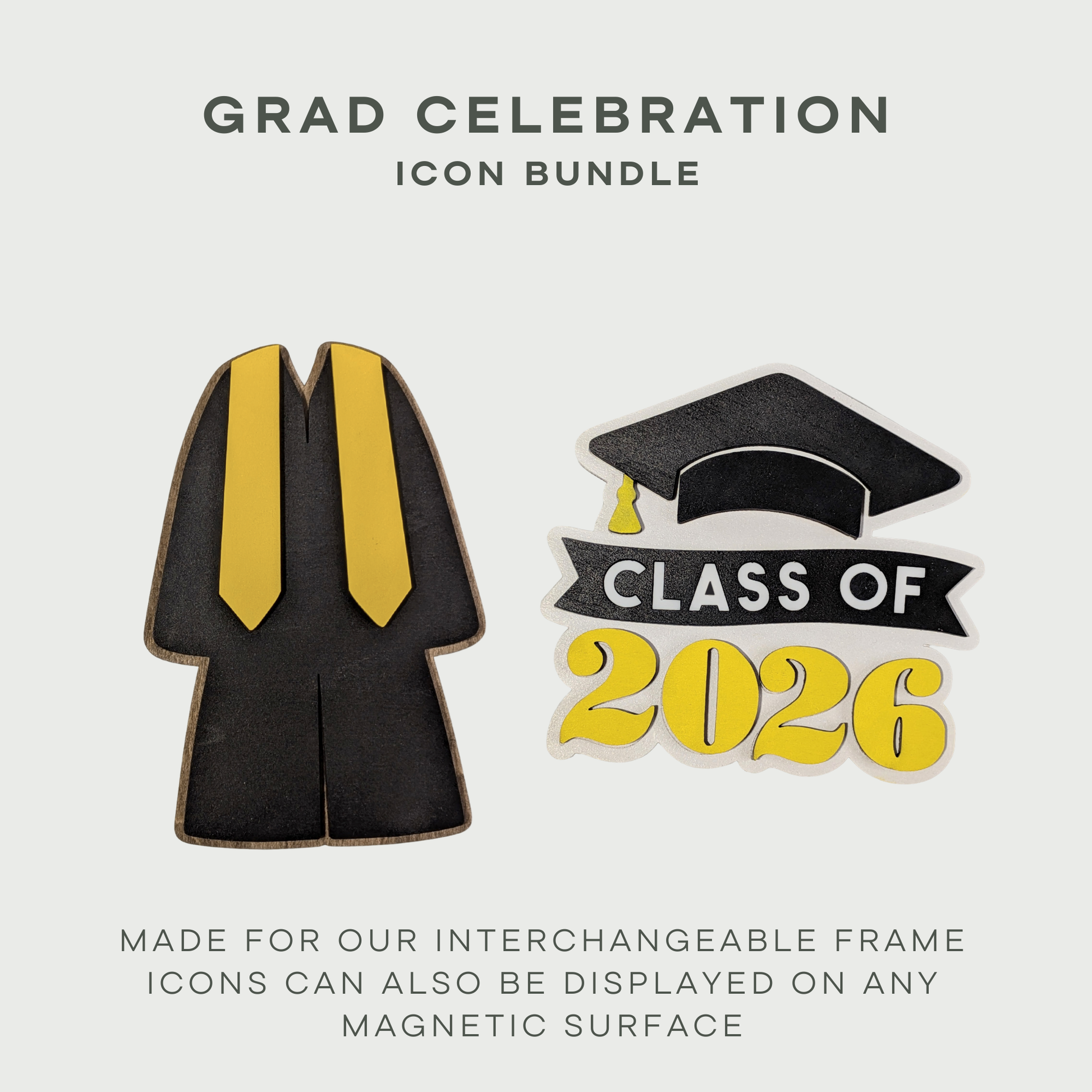 Grad Celebration Icon Bundle