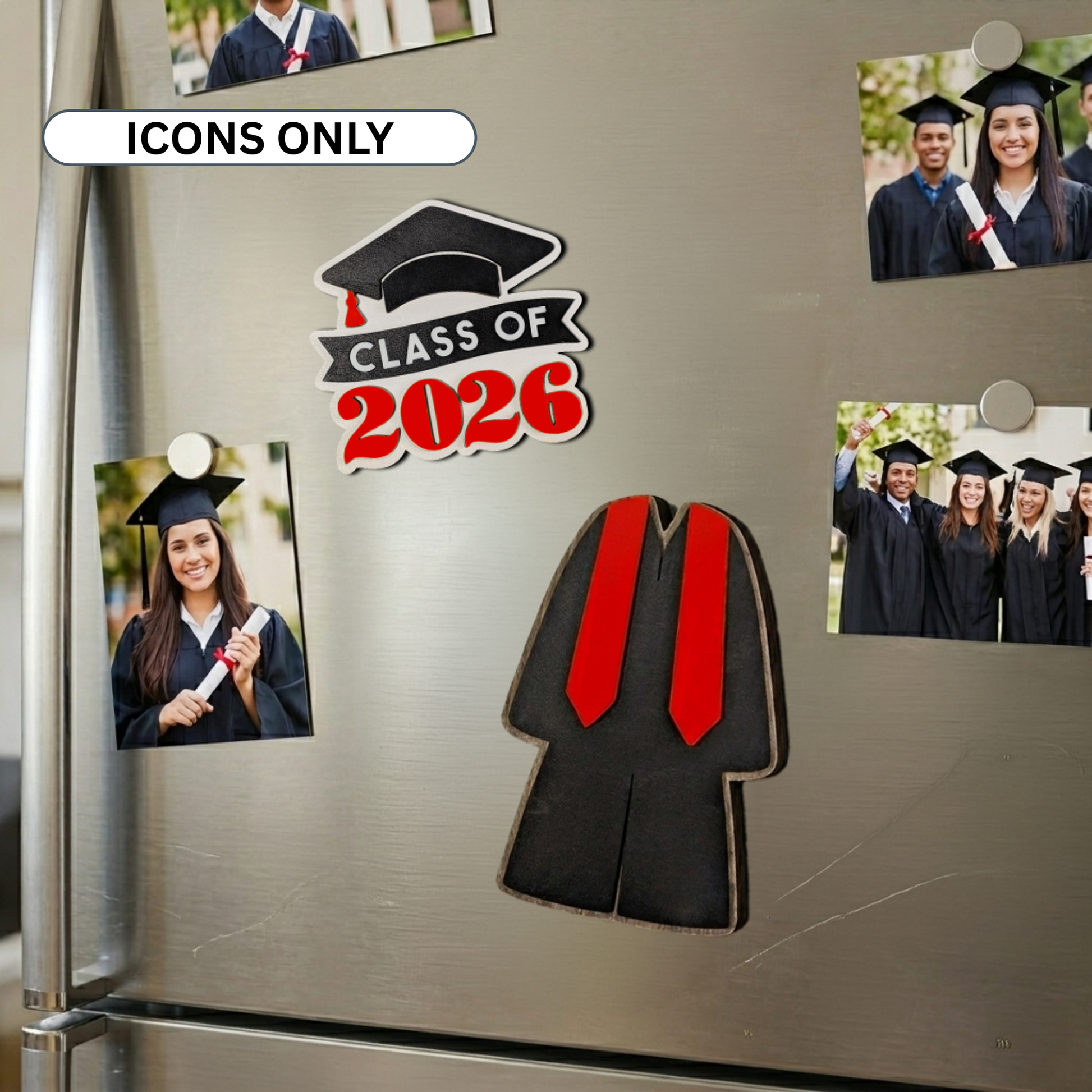 Grad Celebration Icon Bundle