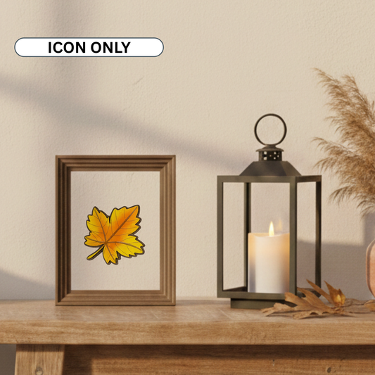 Fall Leaf Interchangeable Icon