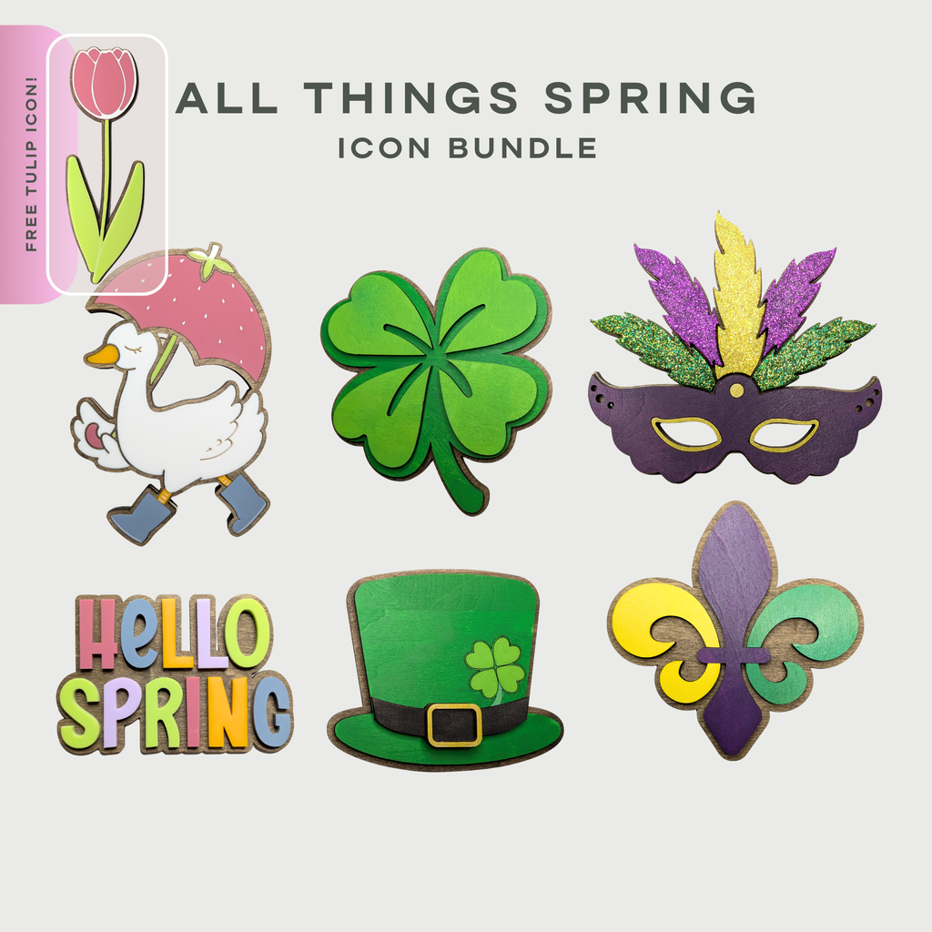 All Things Spring Icon Mega Bundle